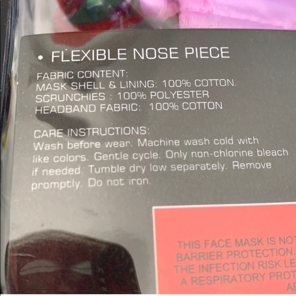 French Connection Face Mask Set - Picture 7 of 9
